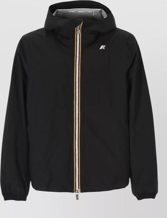 K-Way hooded waterproof fitted jacket