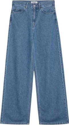 Carhartt Work in Progress Jane Pant - Dames - Regular Fit Jeans - Blauw - W26 - Katoen - Jeans