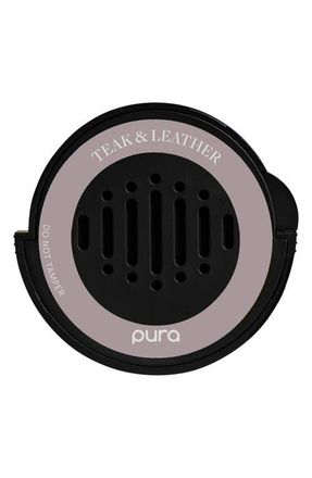 Pura Teak & Leather Car Fragrance Refill at Nordstrom