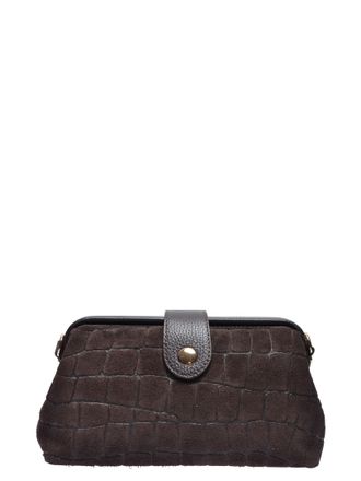 Isabella Rhea Tweekleurig Rundleer Tas