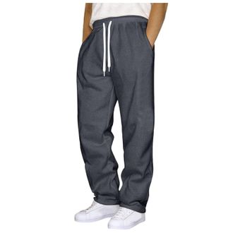 Generic Mens Sweatpants Jogging Bottoms Running Joggers Sports Sweat Pants Tracksuit Bottoms Elasticated Men Stretch Joggers Sweatpants Baggy Activewear Trous