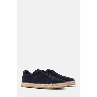 Scarosso Thiago Espadrilles in Blue - Suede at Nordstrom, Size 40.5