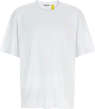 Moncler Heren, Tops, Wit, Maat: XL Katoen