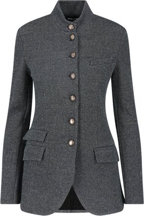 Giorgio Armani Green New Normal Virgin Wool Jacket