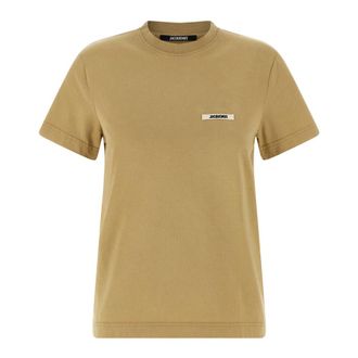 Jacquemus Mujer, Camisetas, Beige, Talla: XS