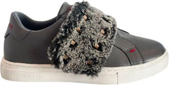 Borbonese Grey Rubber Women Womens Sneaker