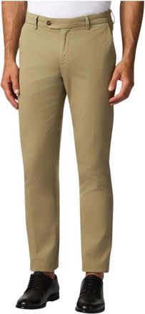Brooks Brothers Regular Fit Stretch Katoen Gabardine Chino - Heren - Chinos - Groen - W31 - Katoen - Broeken