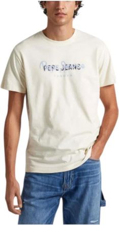 Pepe Jeans London Uomo, Top, Beige, M, new