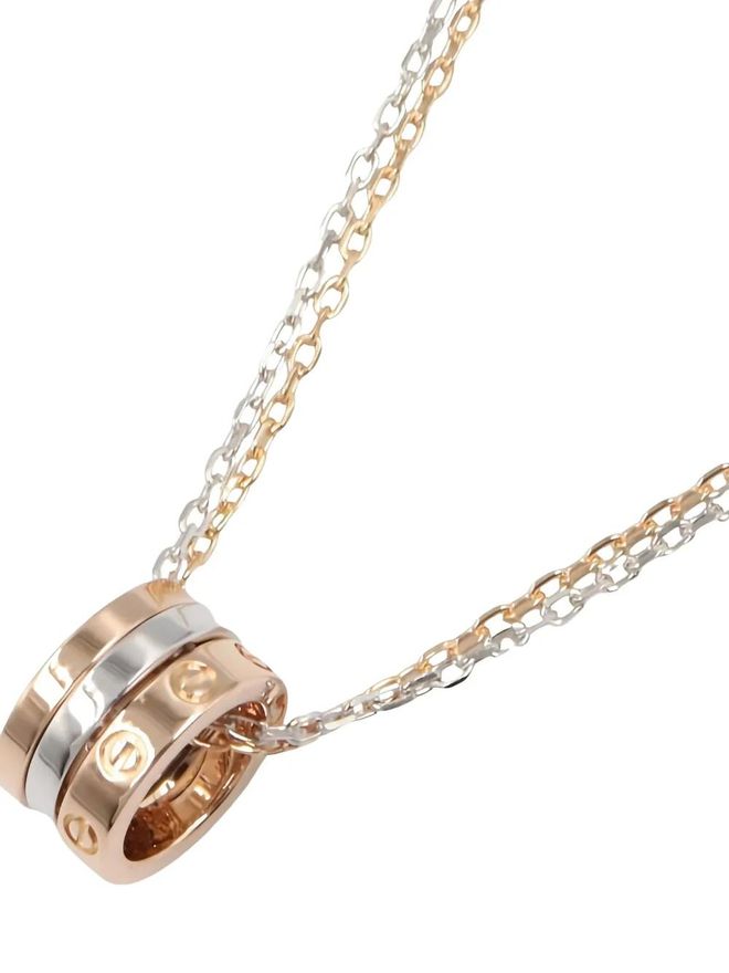 Cartier collier en or rose 18ct pavé de diamants (années 2010) dès