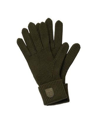 Parajumpers Mens Parajumpers Plain Gloves Deep Moss - Brown - Size: L-XL