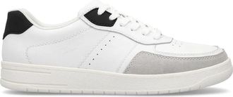 Rieker Witte Sneakers - Heren - Sneakers - Wit - 43 EU - Leer - Schoenen