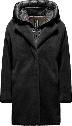 Bomboogie Mujer, Abrigos, Negro, Talla: 2XL