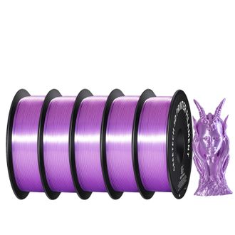 OEM Filamento Per Stampante 3d, Materiale Pla, Finitura Setosa, Viola