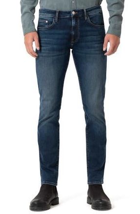Mavi Marcus Slim Straight Leg Jeans in Deep Brushed Feather Blue at Nordstrom Rack, Size 32 X 32