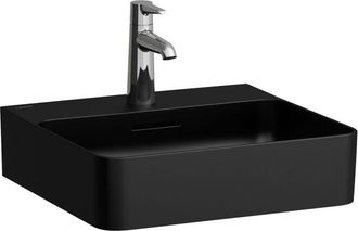 Laufen Laufen - Val Lavabo Con Enjuague Manual, 1 Agujero Para Grifo, Con