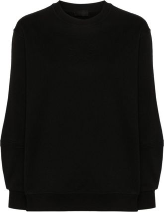 Moncler Black Logo Cotton Sweatshirt