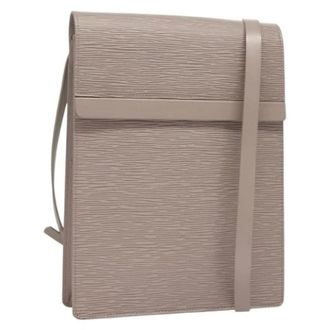 Louis Vuitton Tweedehands leren Louis Vuitton tassen - Dames - Pre-owned - Paars - Maat: ONE Size Leer