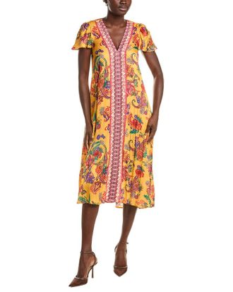 Johnny Was Eva Midi Dress