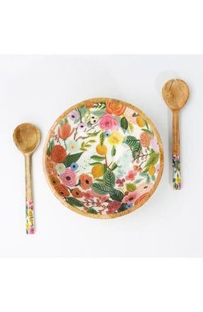 Tiramisu Breezy Blossoms 3-Piece Salad Set in Multicolor at Nordstrom Rack
