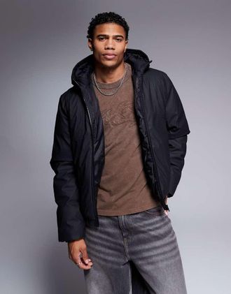 Asos Piumino nero gommato