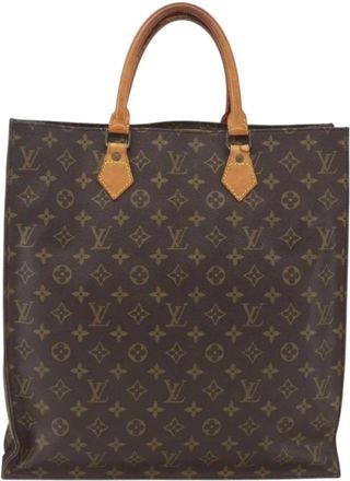 Louis Vuitton Pre-owned Tote Bags, female, Brown, Size: ONE SIZE Pre-owned Vintage Monogram Canvas Tote Bag