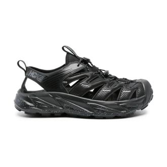 Hoka One One Sneakers, male, Black, 8 1/2 UK, Black Lightweight Trainers with Cut-Out Design