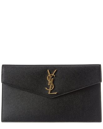Saint Laurent Uptown Leather Pouch