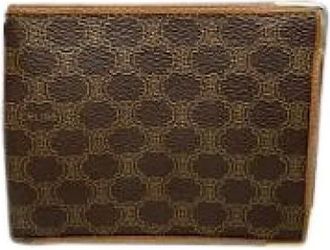 Celine Pre-owned Triomphe Card Holder - - Pre-owned - Donna - Marrone - ONE SIZE