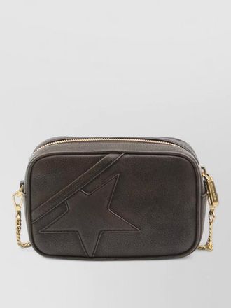 Golden Goose mini star leather crossbody bag
