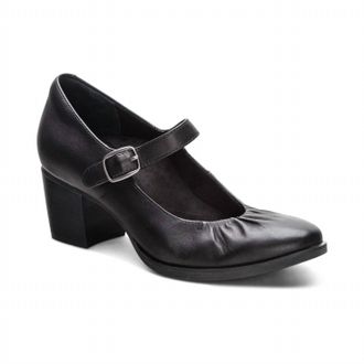 Aetrex Womens Sara Pump Heels In Black