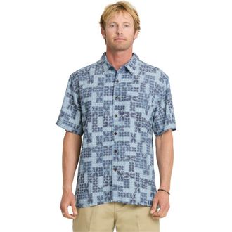 Quiksilver Boca Shirt in Blue Nights at Nordstrom, Size Xx-Large