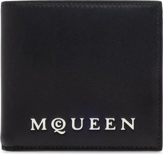 Alexander McQueen Wallets & Cardholders - Heren - Portefeuilles - Zwart - ONE Size - Leer - Accessoires