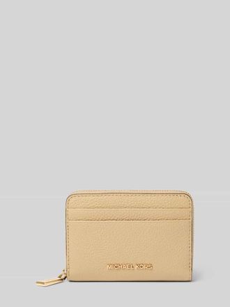 Michael Kors Portemonnaie aus echtem Leder Modell Jet Set in Beige, Gr&ouml;&szlig;e 1