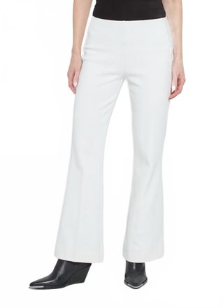 Lyss&eacute; Alma Hi Waist Cavalry Trouser In White