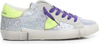 Philippe Model Prsx Sneakers - Dames - Sneakers - Grijs - 37 EU - Katoen - Schoenen