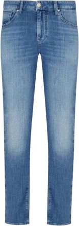 A|X Armani Exchange Medium Blue Denim Jeans - Heren - Slim Fit Jeans - Blauw - W28 - Denim - Jeans