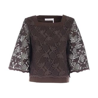 Women's See By Chloé Long Sleeve Blouses - up to −60