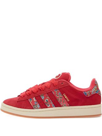 adidas x Liberty London Campus 00s floral-pattern low-top sneakers - Red