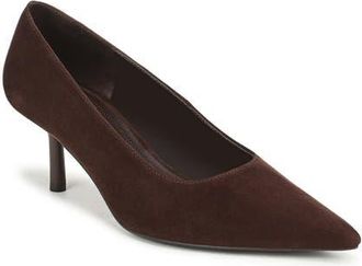Nordstrom Libby Pointed Toe Pump in Brown Chicory at Nordstrom, Size 8.5