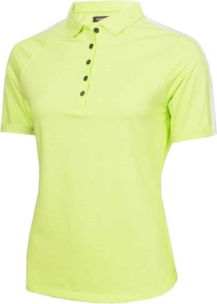 Calvin Klein Poloshirt met kraag en korte mouwen voor dames (Kalk)