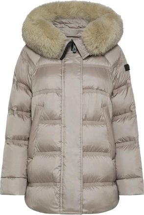 Peuterey Stijlvolle Winterjas - Dames - Winterjassen - Beige - M - Jassen