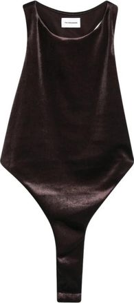 Andamane Fonda Halterneck Bodysuit - Dames - Bodies - Bruin - S - Polyester - Tops