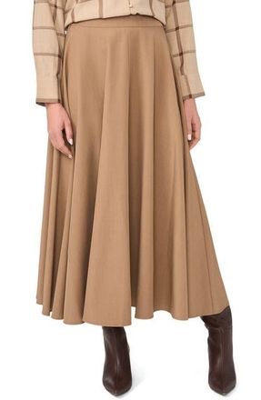 Vince Camuto Wide Circular Skirt in Taupe at Nordstrom, Size 16