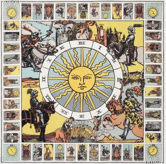 Burberry Tarot Silk Scarf