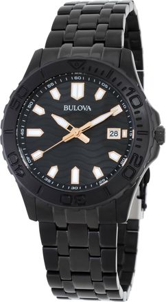 Bulova Performance Sport Quartz Black Dial Mens Watch 98B438