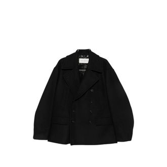 Dries Van Noten Double-breasted Pea Coat