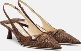 Jimmy Choo London Amita slingback pumps
