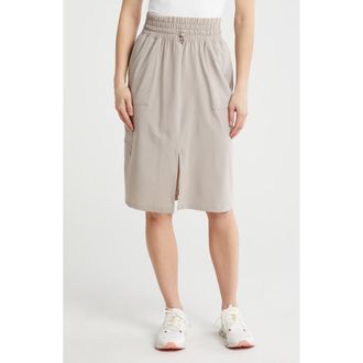 Apana Retreat Long Cargo Skirt in Taupe at Nordstrom Rack, Size X-Large