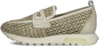 Hispanitas Slagel Loafer - Dames - Loafers - Beige - 41 EU - Leer - Schoenen