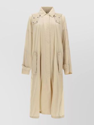 Sportmax oversized hooded raincoat